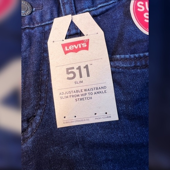 Levi’s 511 Slim Jeans 12 Reg Dark Denim - Picture 3 of 4